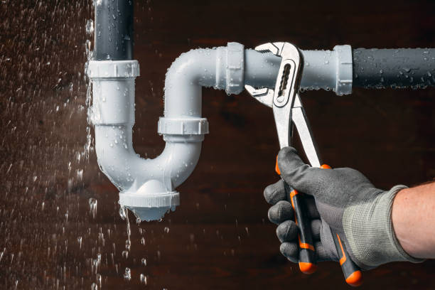Professional Plumbing technician working in Great River, NY